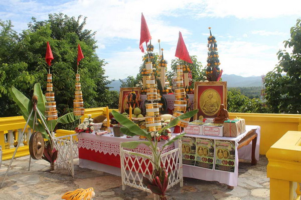 ภาพพิธี ปลุกเสก เหรียญ  ครูบาเจ้าศรีวิไชย รุ่นเจริญพร  