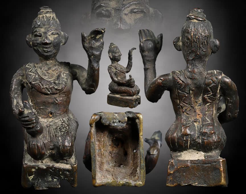 นางกวักล้านนาขนาดบูชา