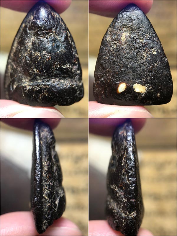 พระเกศาฝังทันตธาตุ ผ้ายันต์ครูบาศรีวิชัย