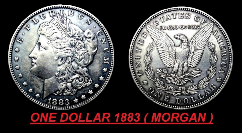เหรียญเงิน ONE DOLLAR ปี ค.ศ 1883
