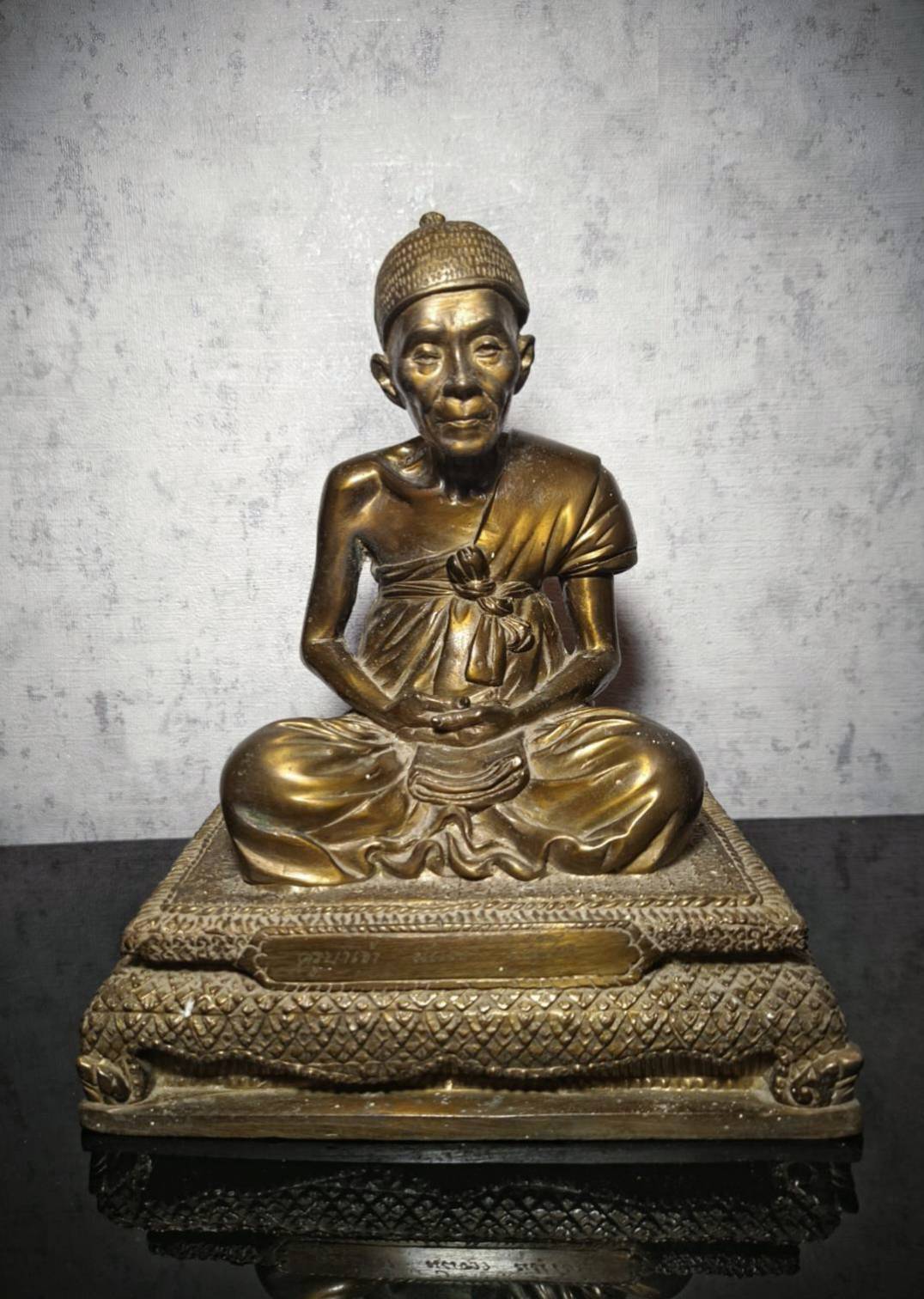 รูปหล่อบูชาครูบานันตาวัดทุ่งม่านใต้