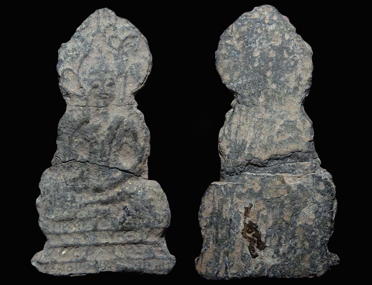 พระปรกโพธิ์เชียงแสนเนื้อชิน ทองเดิมๆๆ