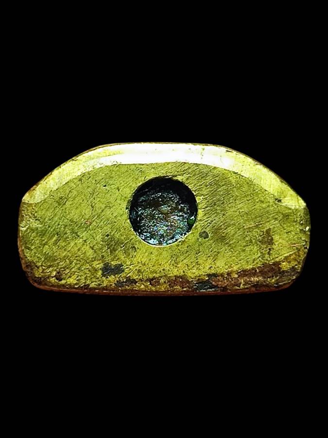 หลวงพ่อเกษม ลอยองค์ปั๊มทองเหลือง ปี35(1)