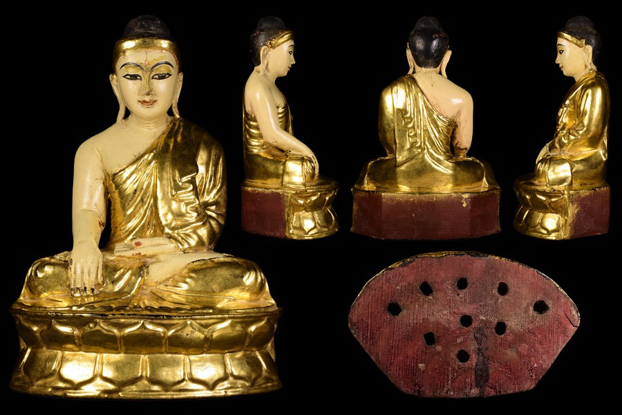 พระพุทธศิลปะพม่า-ไทยใหญ่1 