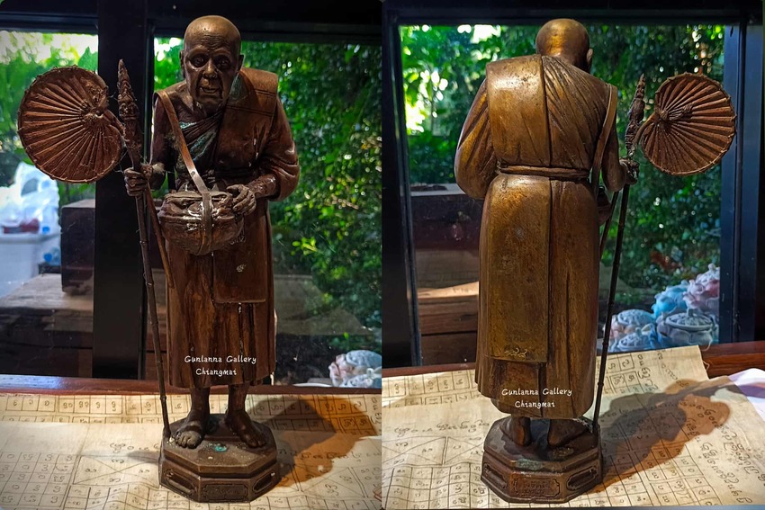 พระบูชาครูบาบุญปั้น วัดร้องขุ้ม