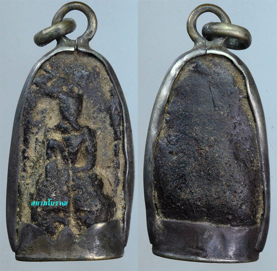 #16611พระผงเกศาครูบาศรีวิชัย พิมพ์พระคง