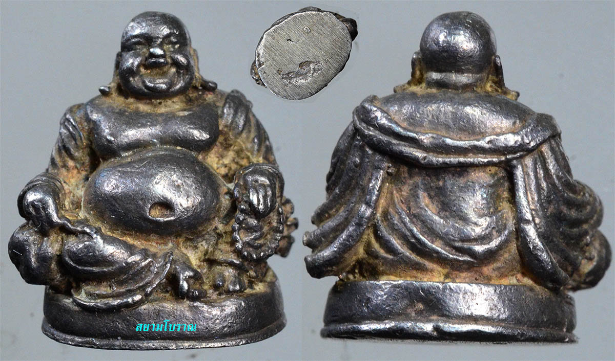 #8249 รูปหล่อพระสังกัจจายน์ เนื้อเงิน 