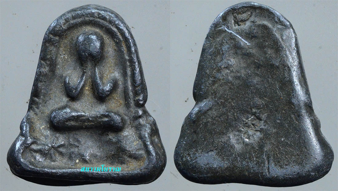 #18256 พระปิดตา เนื้อตะกั่วเก่า 