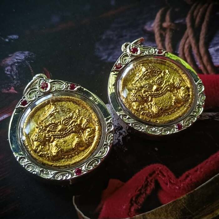 พระราหูเนื้อผงยาพิเศษ วัดทุ่งโป่ง