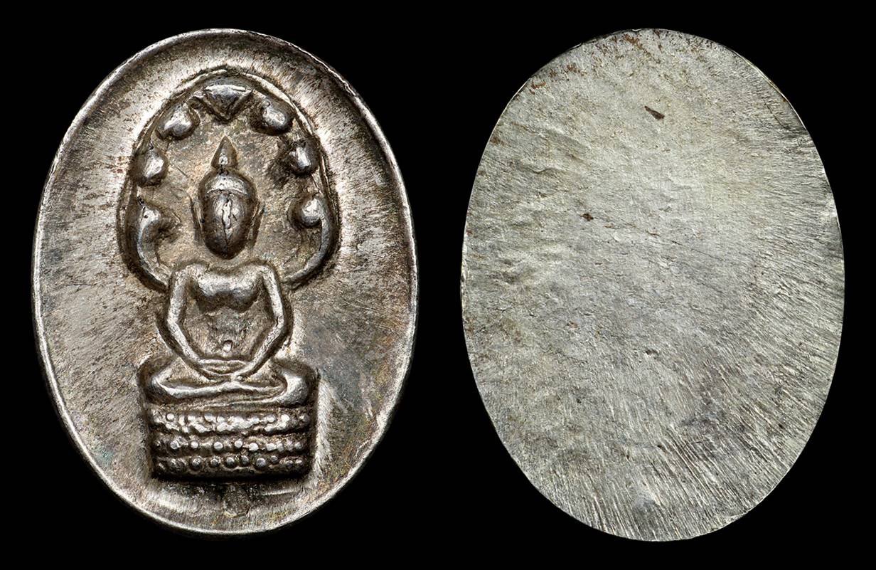 ปรกนิราศภัยครูบาขันแก้ว ( เนื้อ เงิน )