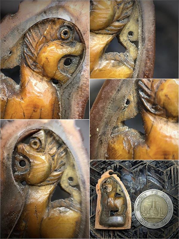 สิงห์งาแกะหลวงปู่ยิ้มวัดหนองบัว