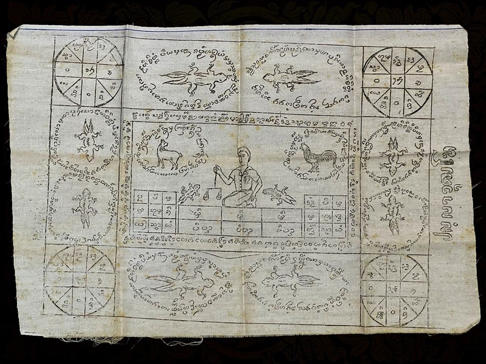 ผ้ายันต์ค้าขายครูบาต๋า บล็อกนิยมสุด 