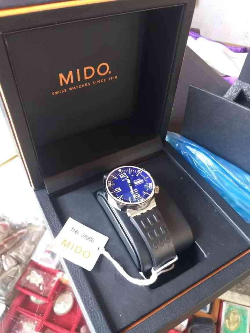 นาฬิกา Mido all dial blue  (diver)