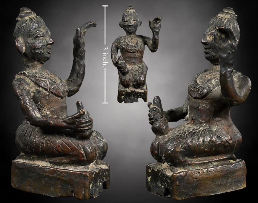 นางกวักล้านนาขนาดบูชา