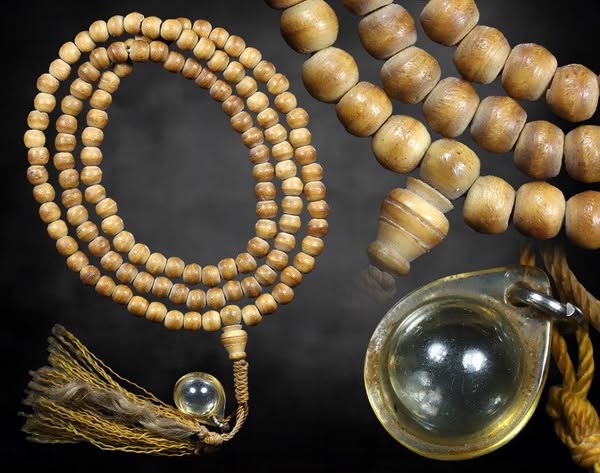 สร้อยประคำกรามช้างหลวงพ่อฤาษีลิงดำ