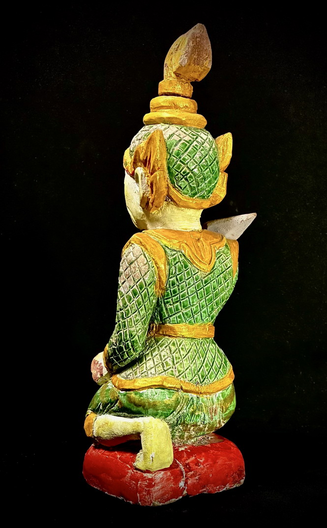 ท้าวเวสสุวรรณ สีเก่าสวยงามน่าบูชา