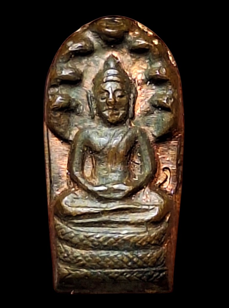 ปรกใบมะขามรุ่นแรกพ่อเกษมปี2517สวยเดิมๆ