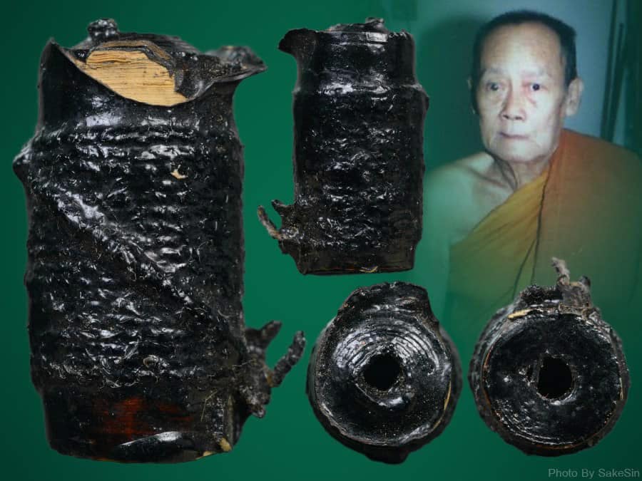 ตะกรุดใบลานครูบาจันต๊ะ วัดหนองอาบช้างคืน