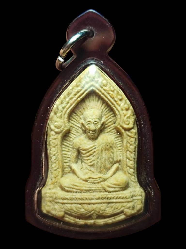 หลวงพ่อเกษม พระผงข้าวก้นบาตร ปี35(4)