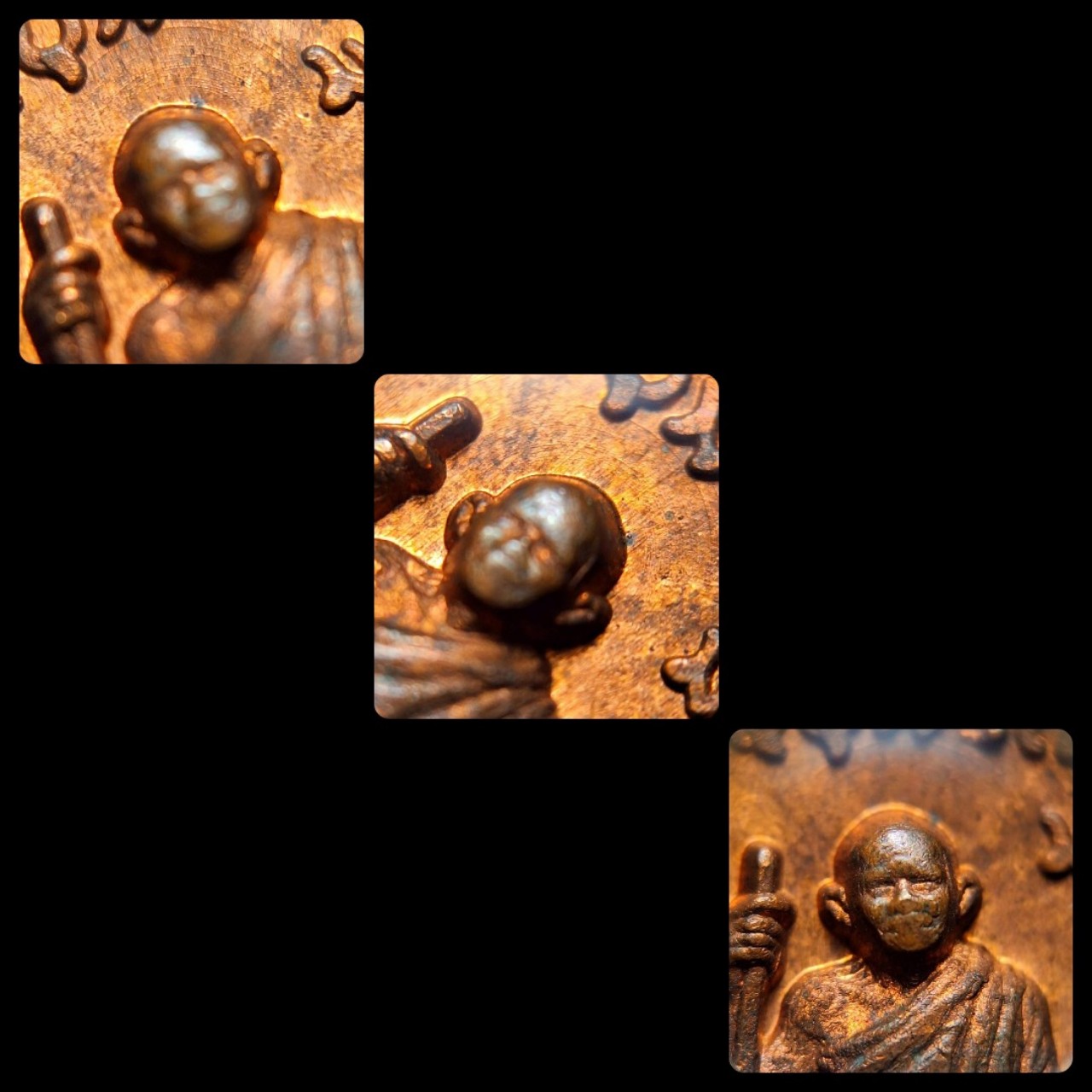 หลวงปู่แหวน5นัดนิยมวงเดือนหลังเสาสวยปี18