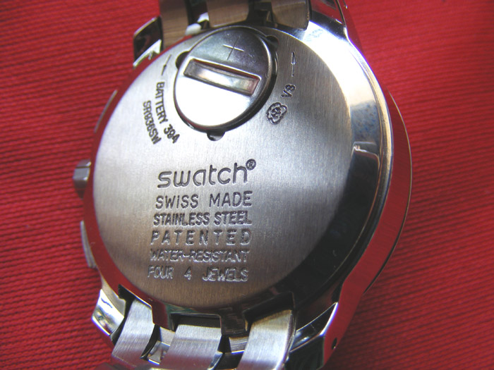 นาฬิกาSWATCH ของแท้นำเข้าจากสวิสเซอร์แลนด์ ใหม่เอี่ยมยังไม่เคยใช้