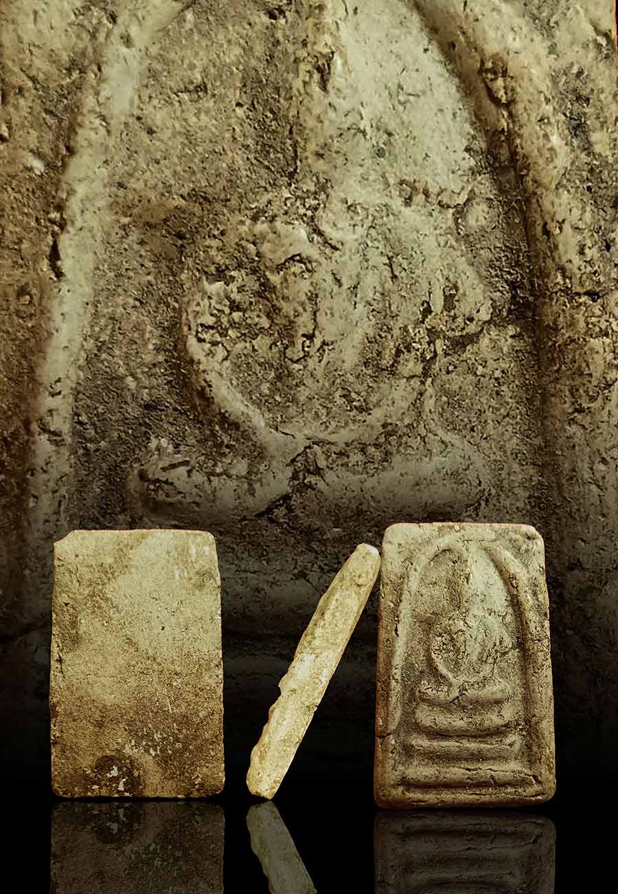 สมเด็จพิมพ์3ชั้นโย้พระครูสุพจน์วัดสุทัศน