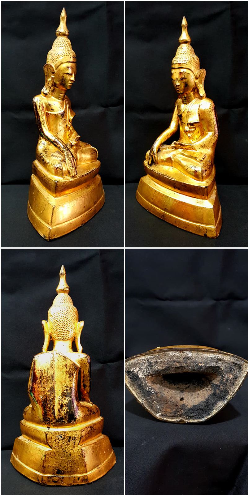พระพม่าสมัยชานปิดทอง