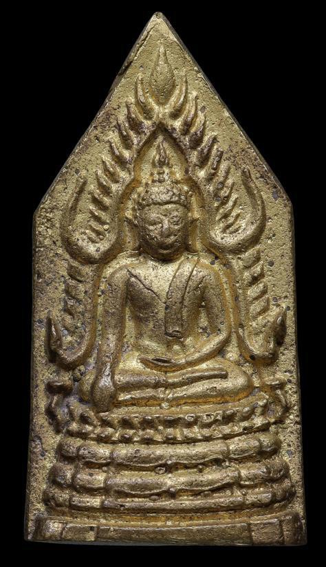 พระพุทธชินราชพิมพ์ห้าเหลี่ยมหลัง มค.๑ 