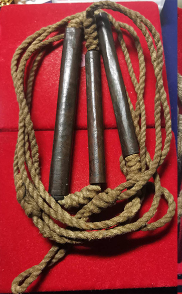 ตะกรุดล้านนา3ดอกเล็ก เนื้อทองเหลือง 