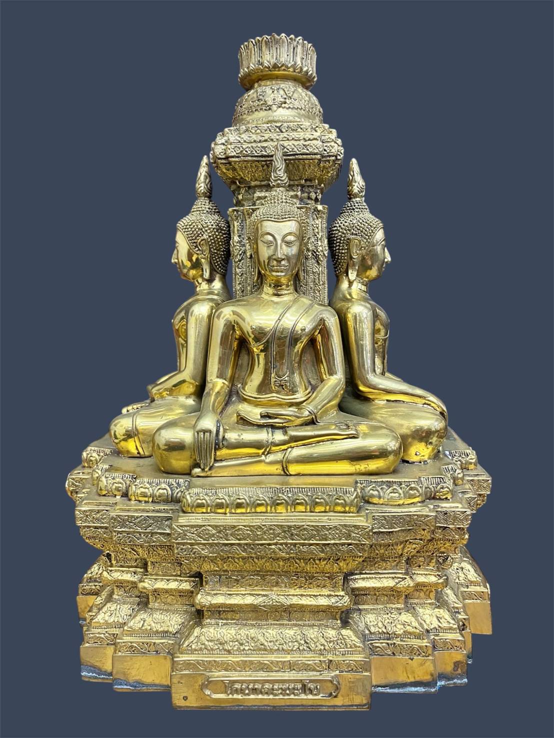 พระประธานจตุรพักตร์ศิลปะสุโขทัย วัดภูมิน