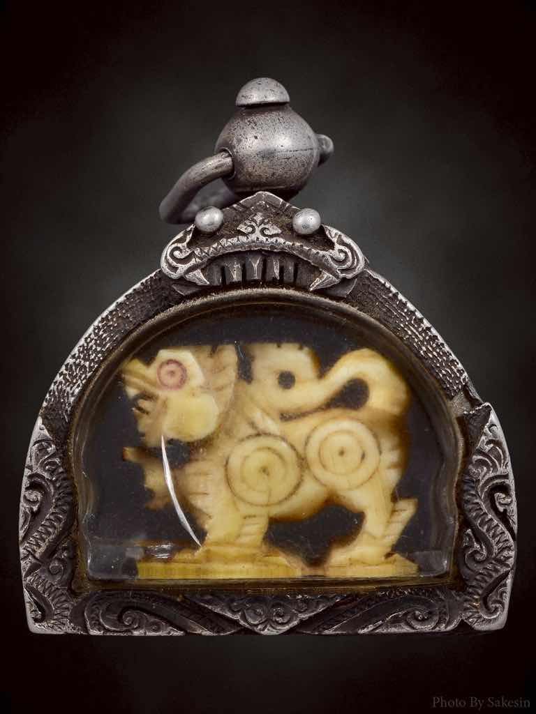 สิงห์​หลวงพ่อหอม​ วัดชากหมาก เนื้องา