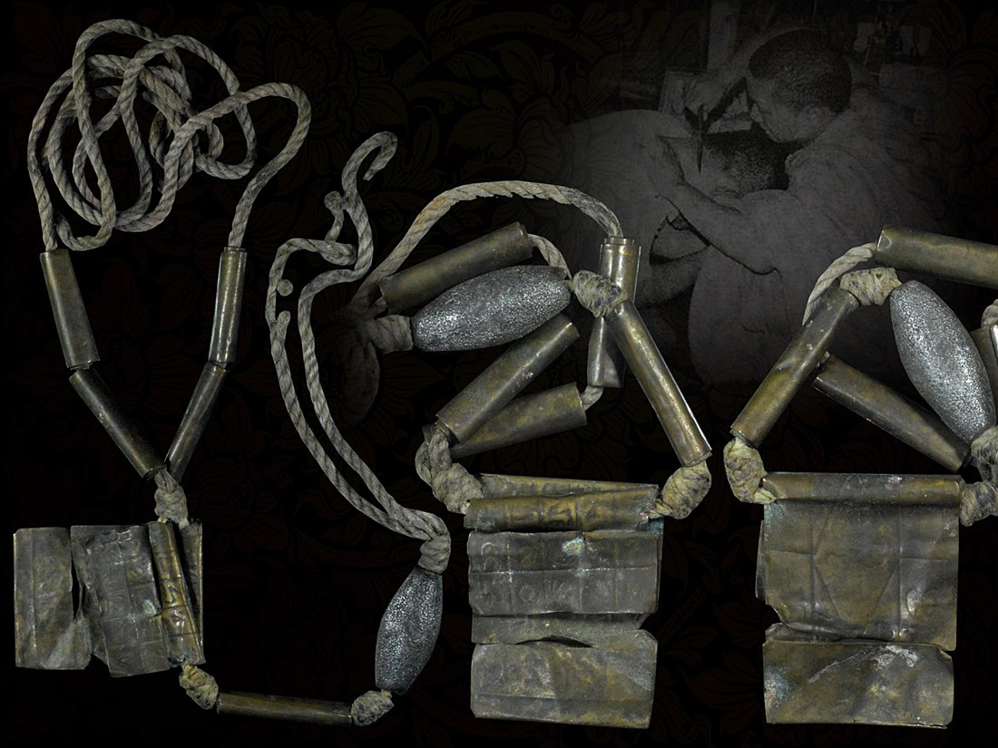 ตะกรุดชุดปรอทพระอาจารย์เณรวิเศษณ์สิงห์คำ