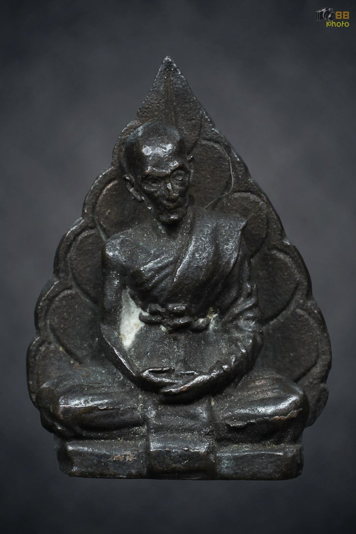 รูปหล่อใบโพธิ์ ลป.คำปัน วัดสันโป่ง นวะ 2