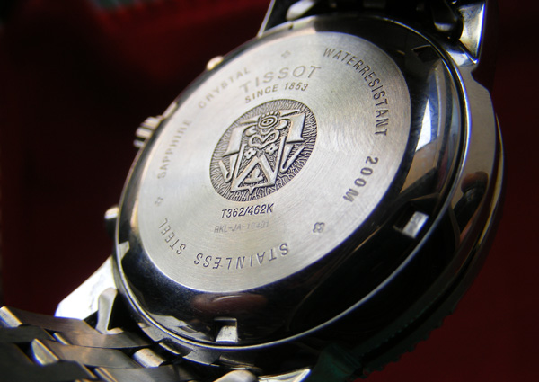 นาฬิกาTISSOTหน้าปัดสีน้ำเงินซื้อมาจากสวิสเซอร์แลนด์