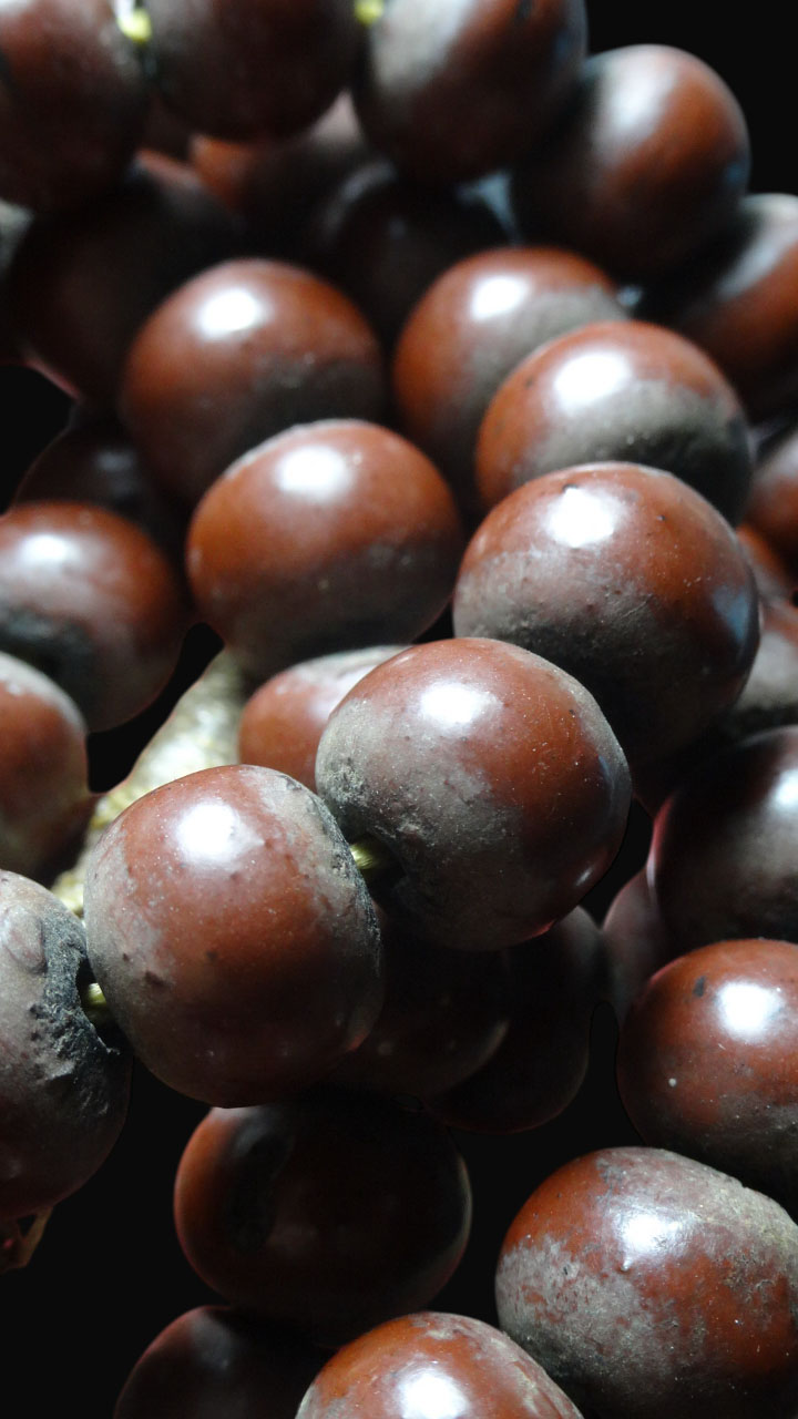 ประคำเนื้อผงพุทธคุณ ลงชาติล้านนา