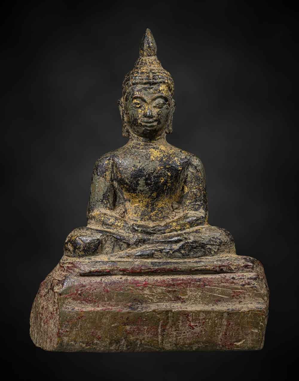 พระบูชาสุโขทัยหินแกะโบราณ