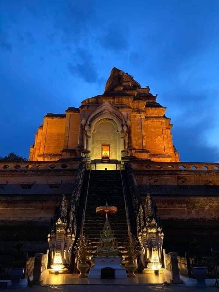 พระคงหยกแกะ วัดเจดีย์หลวง ปี 2538