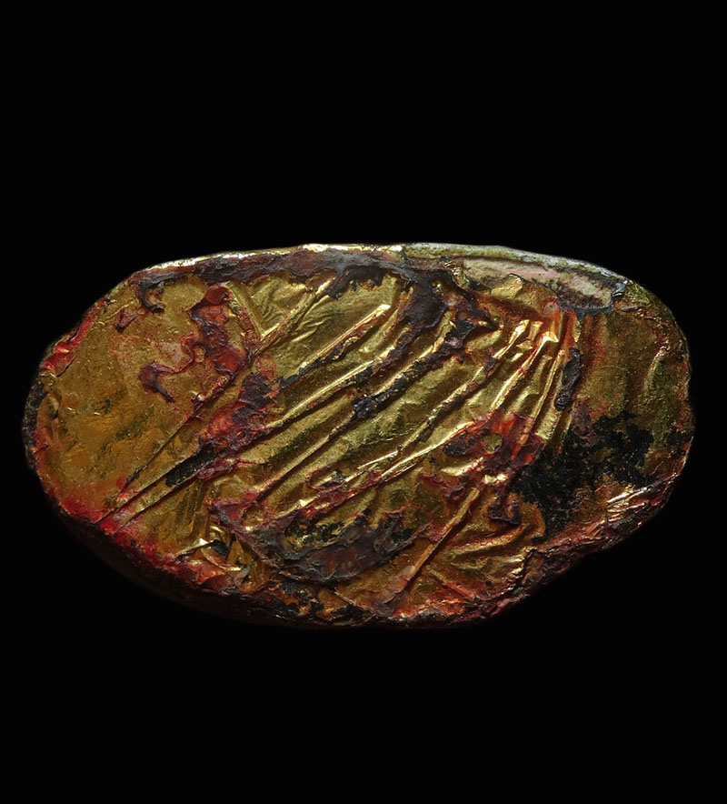 พระสังกัจจายน์ กรุวัดเชิงท่า บุทองใต้ฐาน