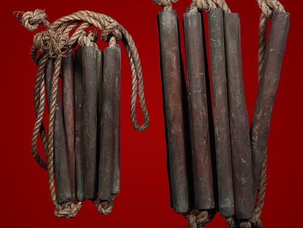 ตะกรุดชุด๑๐ดอกหลวงพ่อจงวัดหน้าต่างนอก