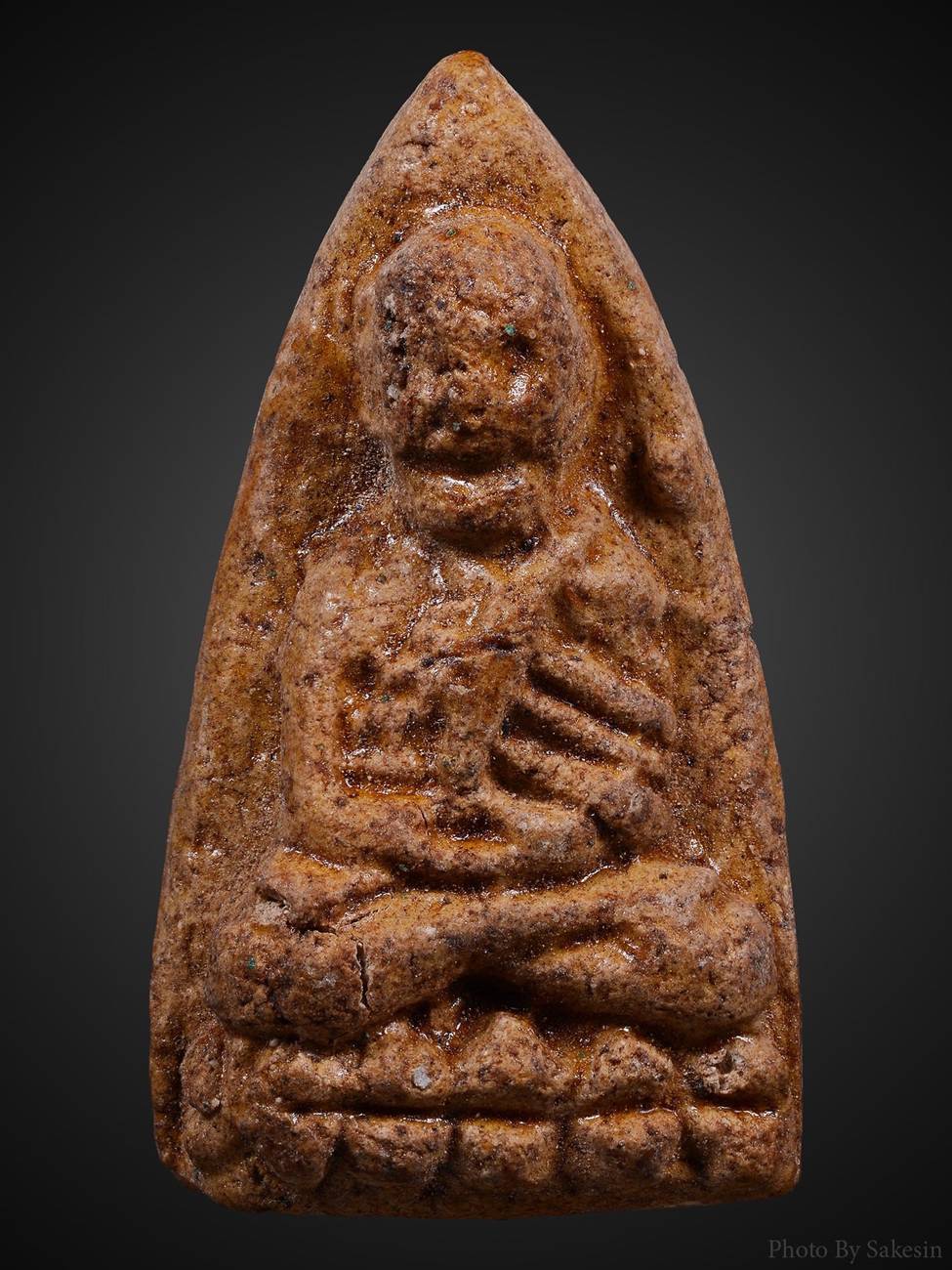 หลวงปู่ทวดรุ่นแรก หลังปั้มตรายางหายาก