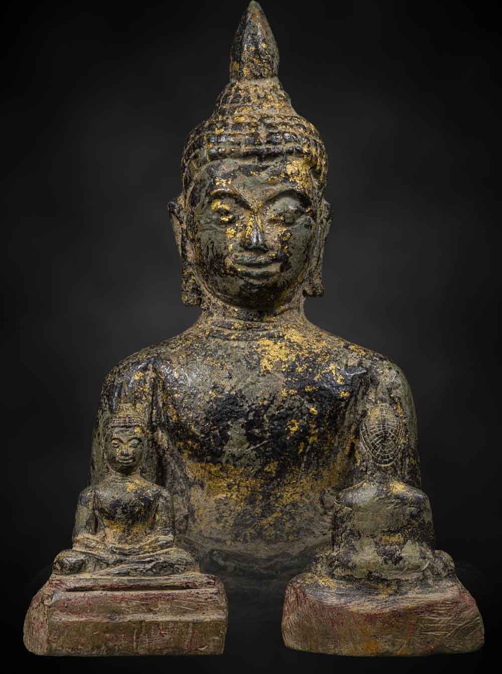 พระบูชาหินแกะสุโขทัย