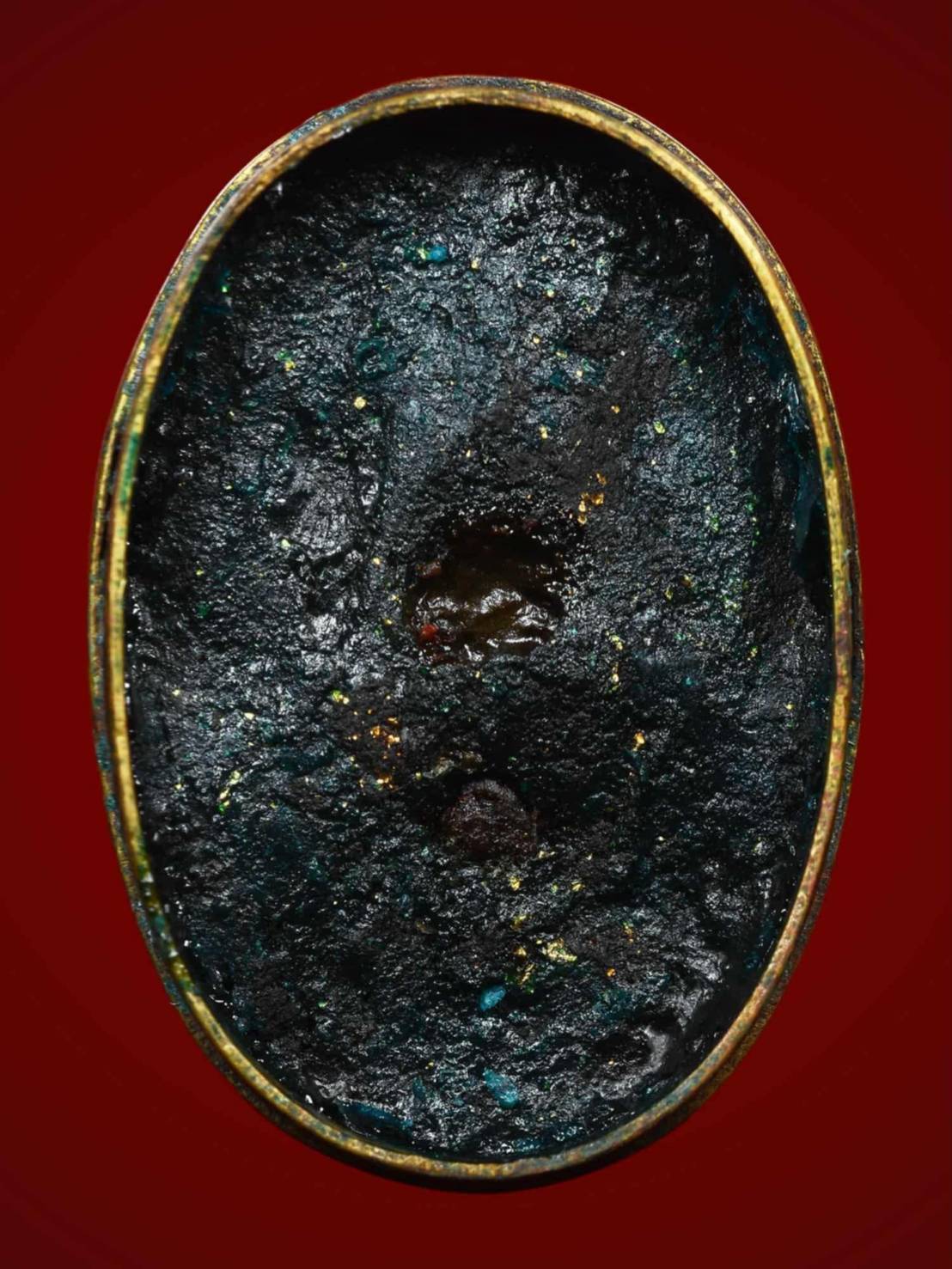 สีผึ้งเขียวผสมน้ำตาล ลป.ทาบ