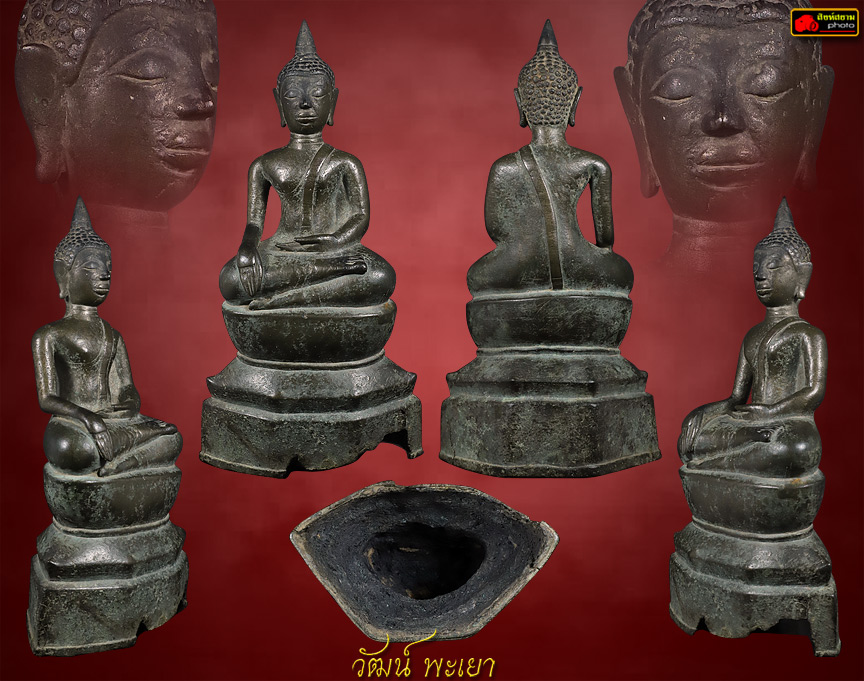 พระพุทธรูปสมัยเชียงแสน สกุลช่างเมืองฝาง 