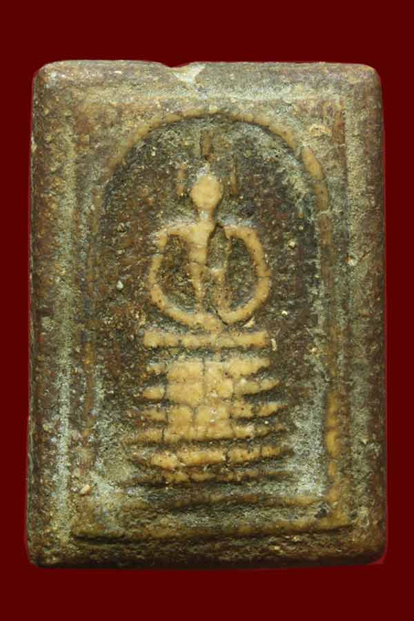 พระสมเด็จวัดเกศ 7 ชั้น นิยม สภาพผ่านการใช้มา