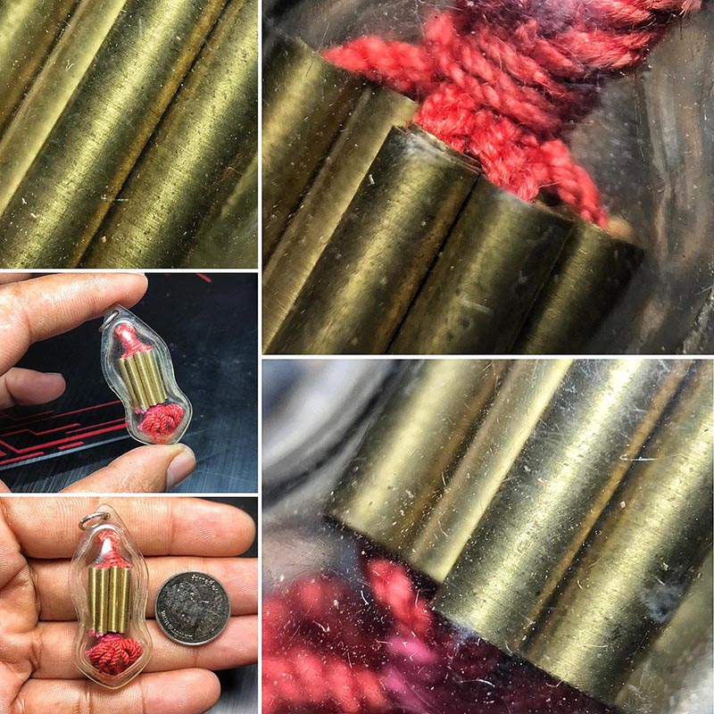 ตะกรุดเก้ากุ่มครูบาวัง วัดบ้านเด่น