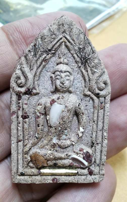 ขุนแผนเจ้าขุมทรัพย์หนุนนำโชค ครูบาคำฝั้น วัดกอโชค ตะกุดทองจังโก๋ 1 ดอก