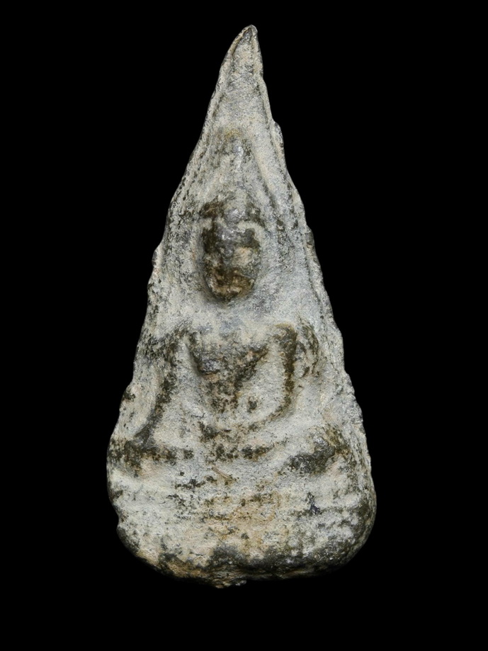 พระท่ามะปราง เนื้อชินเงิน กรุเพชรบูรณ์